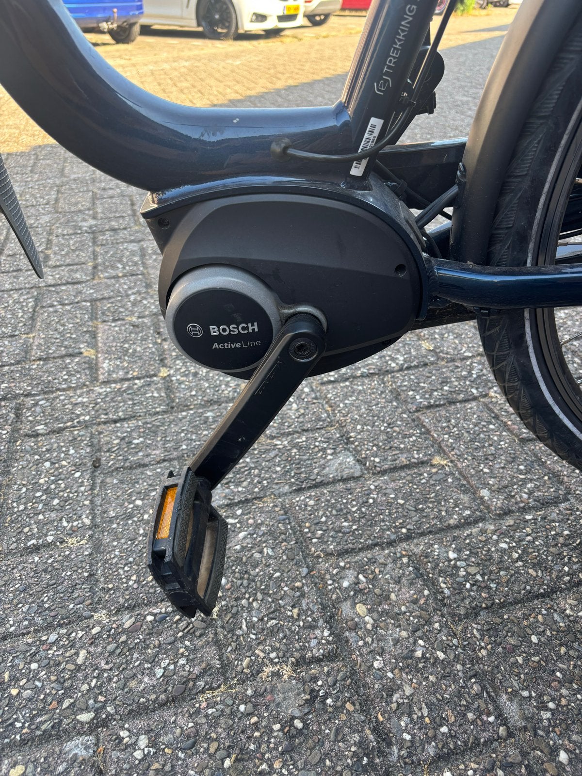 Electrische damesfiets, Fietsen en Brommers, Elektrische fietsen, Zo goed als nieuw, Minder dan 47 cm, 50 km per accu of meer