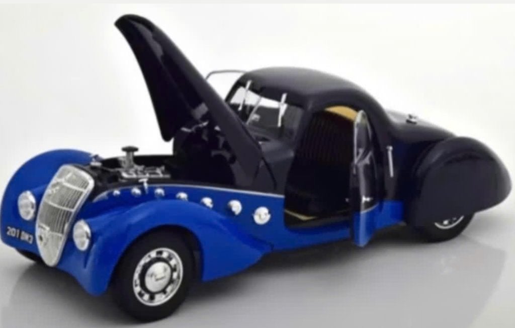 Peugeot 302 Darl'Mat Coupe 1937 Blauw LIM. 1/18 NOREV 184696, Verzenden, Nieuw, Auto, Norev