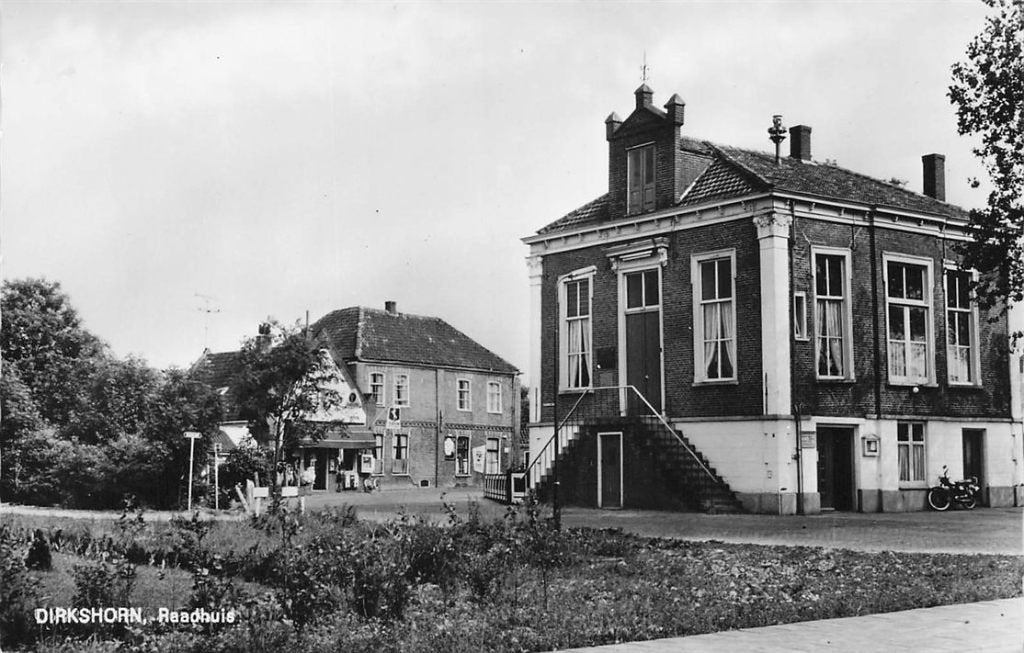 703-081-033 Dirkshorn Raadhuis, Verzamelen, Ophalen of Verzenden, Voor 1920, Noord-Holland