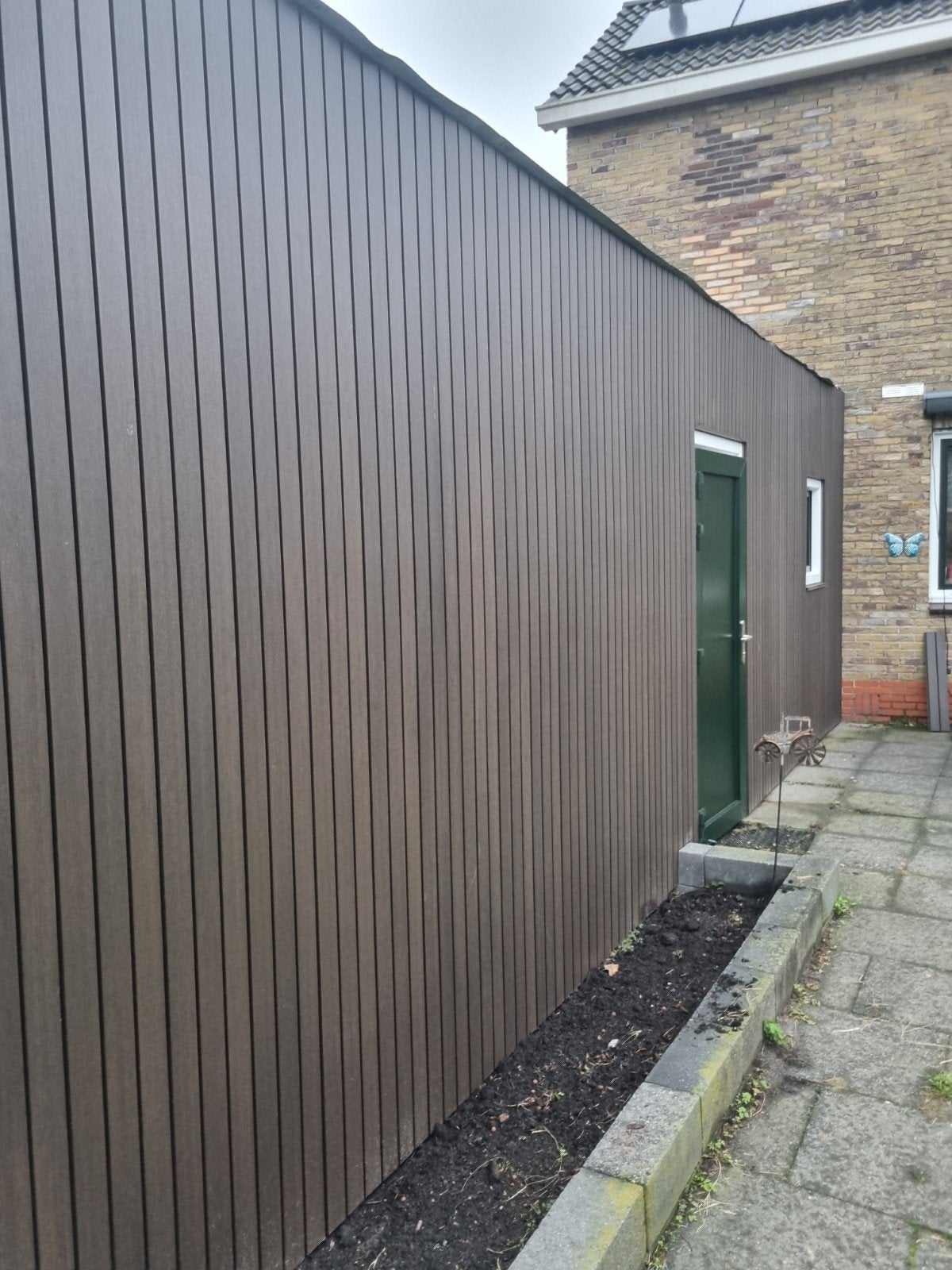 Composiet Gevelbekleding Walnootkleur - 10 Stuks, Ophalen of Verzenden, Nieuw, Overige houtsoorten, Plank