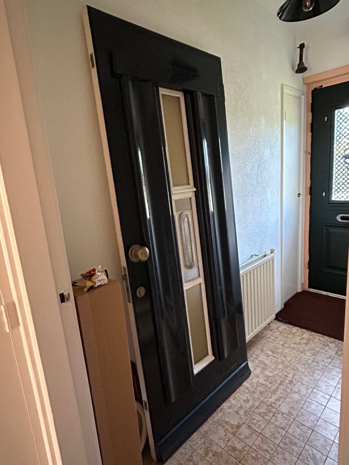 Voordeur, Doe-het-zelf en Verbouw, Deuren en Horren, Ophalen, Gebruikt, Buitendeur, 200 tot 215 cm