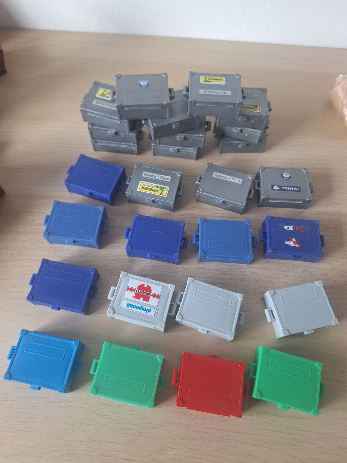 Playmobil Koffers - Diverse kleuren en maten, Ophalen of Verzenden, Gebruikt, Losse onderdelen