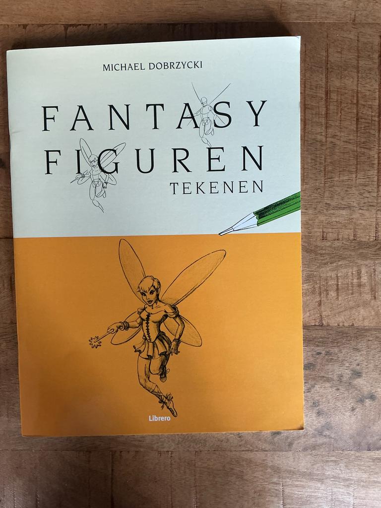 Fantasy Figuren Tekenen - Michael Dobrzycki, Ophalen, Zo goed als nieuw