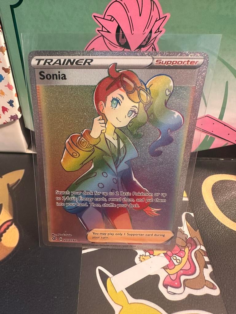 Sonia (RCL 203), Ophalen of Verzenden, Zo goed als nieuw, Losse kaart, Foil
