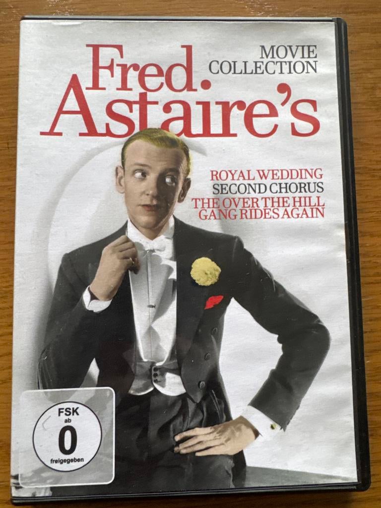Fred Astaire's Movie Collection DVD - 3 films, Alle leeftijden, Ophalen of Verzenden, Gebruikt