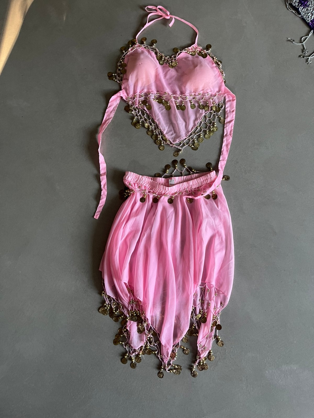 Buikdanssetjes roze maat s, Kleding | Dames, Jumpsuits, Ophalen, Zo goed als nieuw, Maat 36 (S), Roze