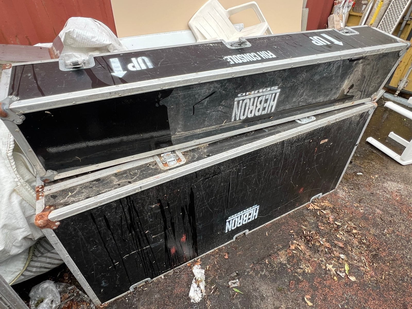 Flightcase - 192 cm breed, 36 cm diep en 109 cm hoog., Muziek en Instrumenten, Ophalen of Verzenden, Gebruikt, Overige instrumenten