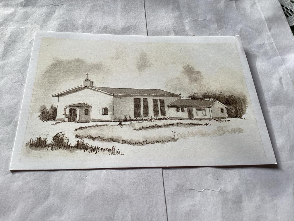 Ansichtkaart R.K. Bonifatiuskerk De Koog - Texel (1982), Ophalen of Verzenden, 1980 tot heden, Ongelopen, Noord-Holland