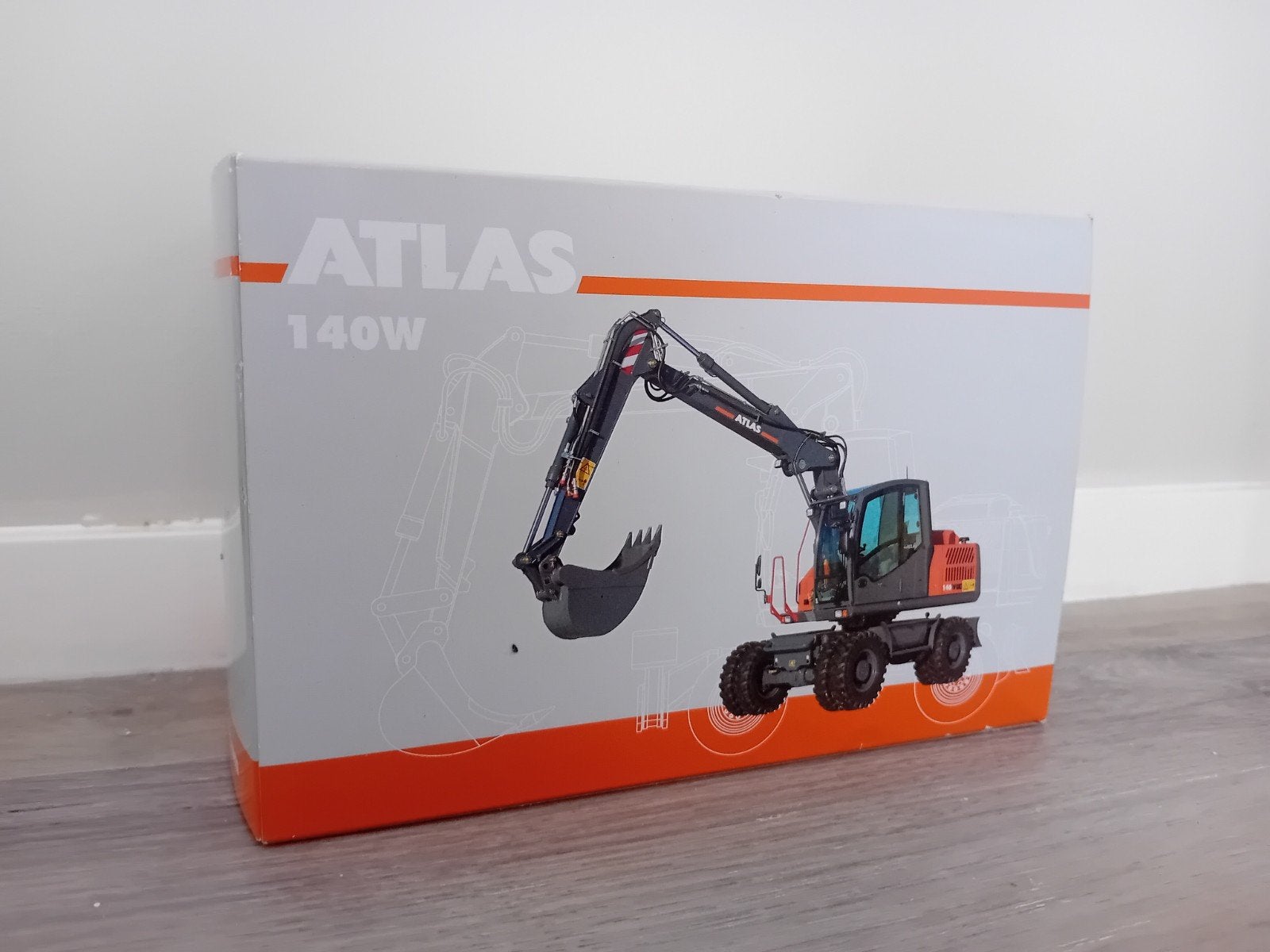 atlas 140w nzg 1:50, Ophalen of Verzenden, Zo goed als nieuw, Hijskraan, Tractor of Landbouw, NZG