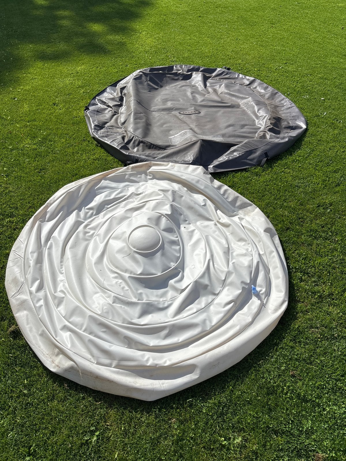 Intex pure spa 6 persoons coverdeksel hoes, Ophalen, Zo goed als nieuw, Afdekzeil, Opblaasbaar