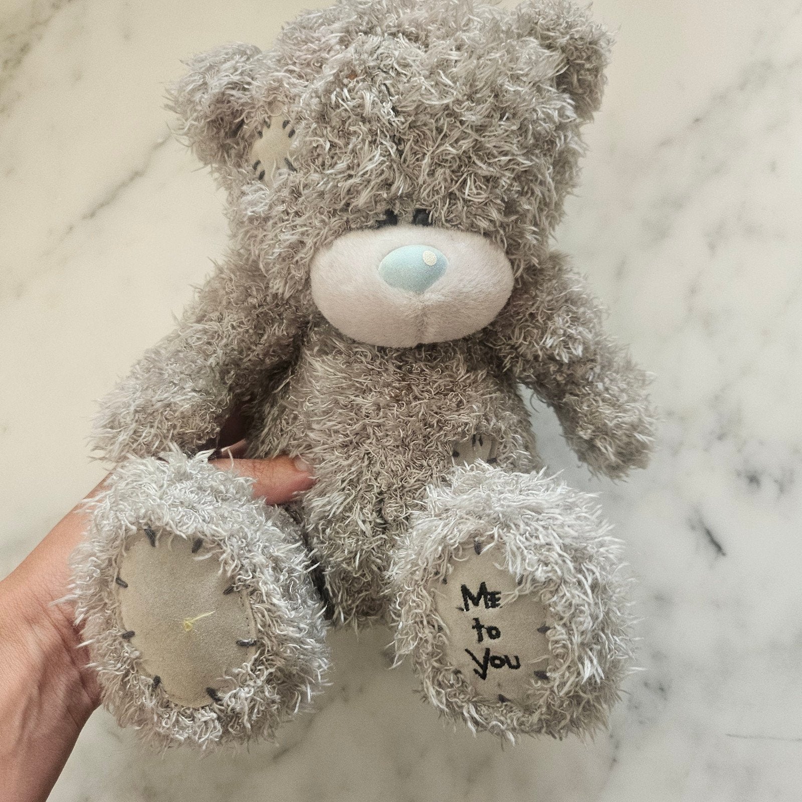 Me to You Tatty Teddy knuffelbeer beer grijs, Gebruikt, Overige merken, Overige karakters, Beer