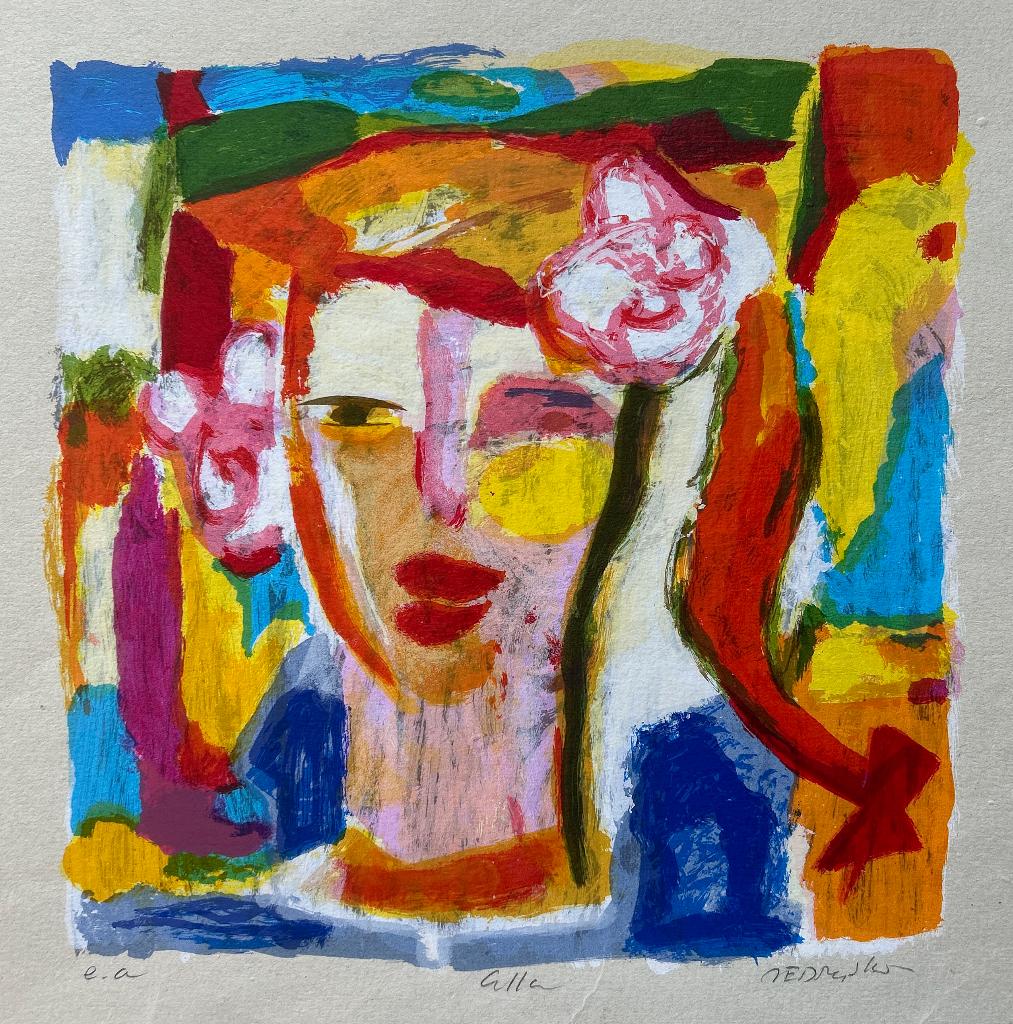 Zeefdruk Marta Jedrysko - Ella, Verzenden