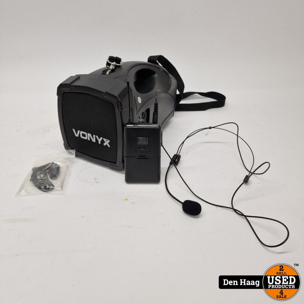 Vonyx ST012 PA Draadloos UHF headset Mic USB/Bluetooth Zwart, Vonyx, Gebruikt, Support@vonyx.com, BessemerstraÃŸe 2-14
12103 Berlin
Germany