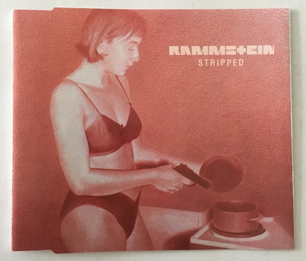 Rammstein – Stripped op Maxi Single Cd, Ophalen of Verzenden, Zo goed als nieuw, Rock en Metal, Inclusief doosje