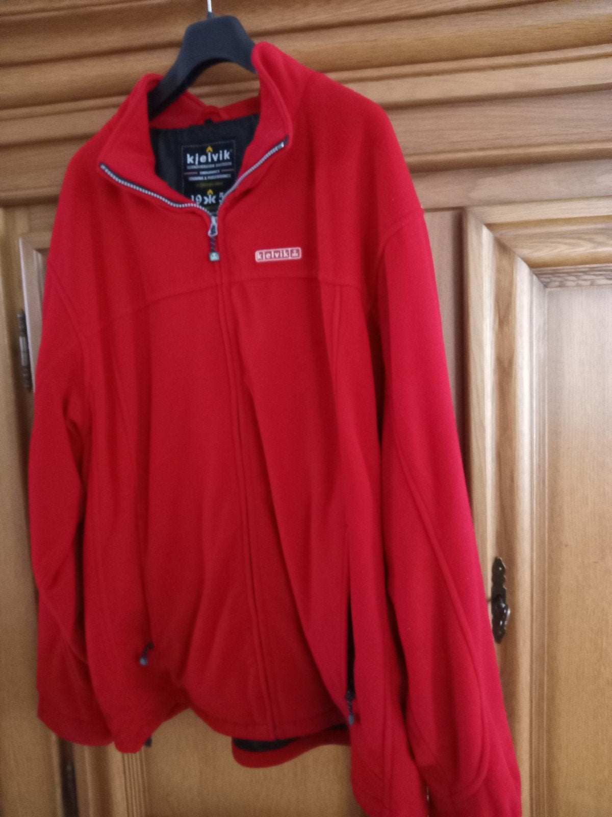 Rode Kjelvik vest 3x Xxxl en 3 fleecevesten m 44 en L, Ophalen, Zo goed als nieuw, Maat 46/48 (XL) of groter, Rood