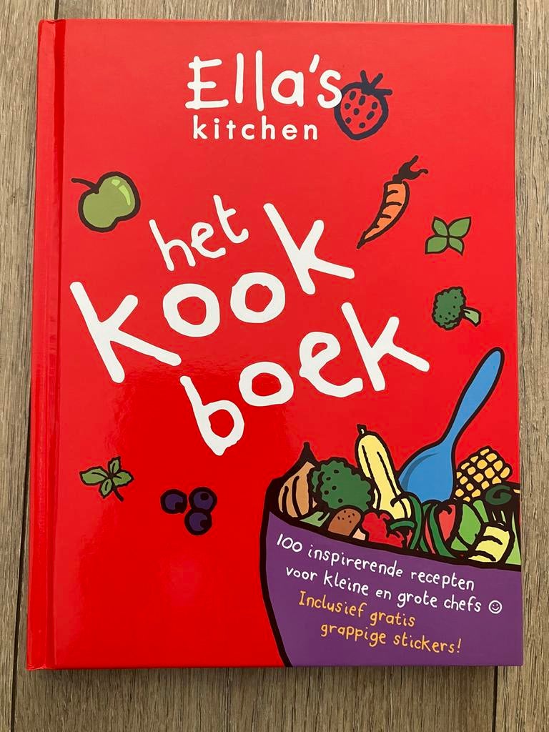 Ella's Kitchen Het Kookboek - 100 recepten voor kids, Hoofdgerechten, Ophalen of Verzenden, Zo goed als nieuw, Gezond koken