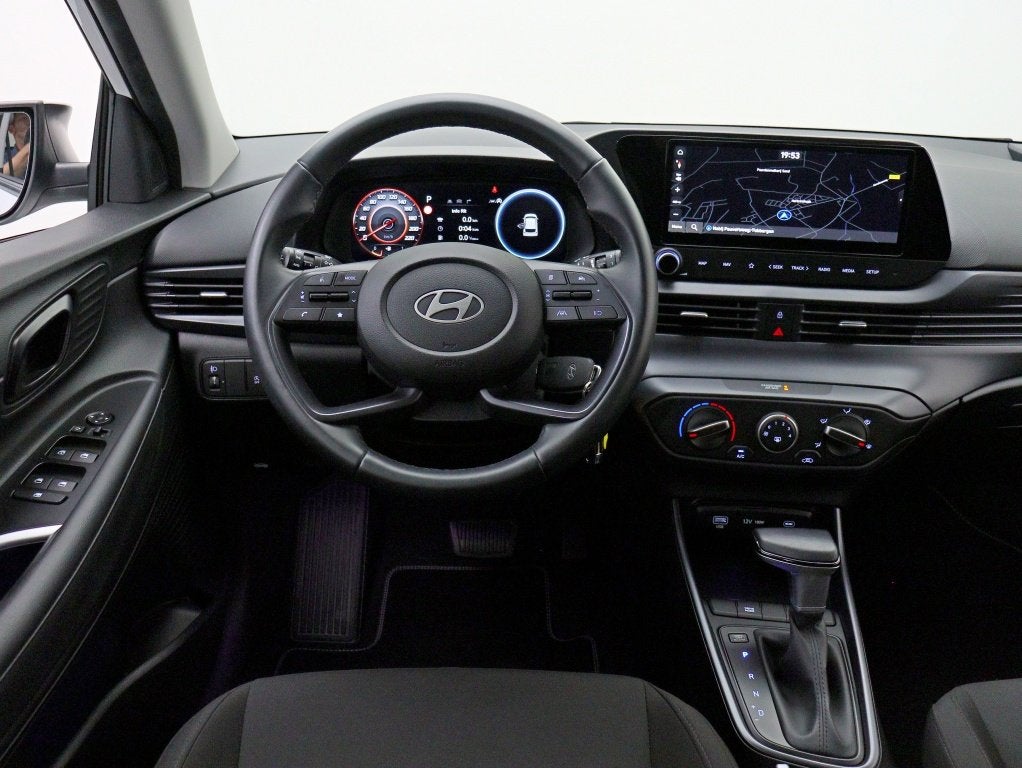 Hyundai i20 1.0 T-GDI Comfort Automaat | Private lease 469 p, Auto's, Hyundai, Gebruikt, Zwart, Wit, Bedrijf