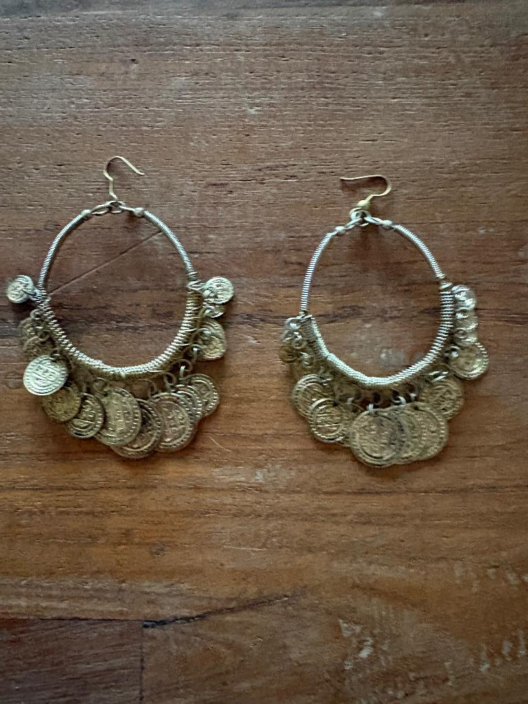 Oorbellen India vintage, Ophalen of Verzenden, Overige materialen