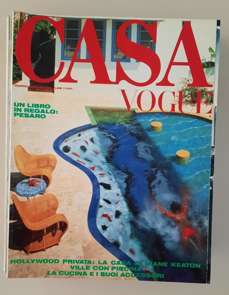 7 Italiaanse vintage interior magazines CASA VOGUE, Ophalen of Verzenden, 1980 tot heden, Buitenland, Tijdschrift