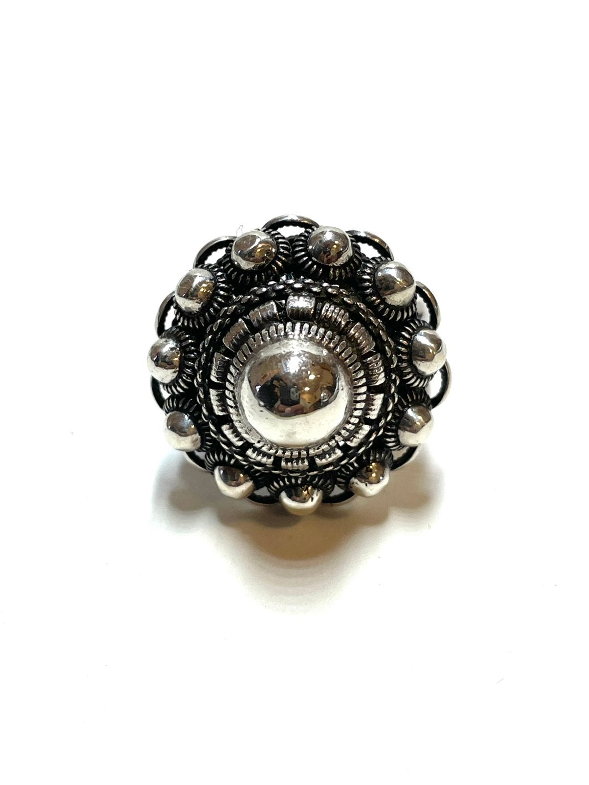 835 zilveren Zeeuwse knoop ring, 18 tot 19, -, -, Ophalen of Verzenden