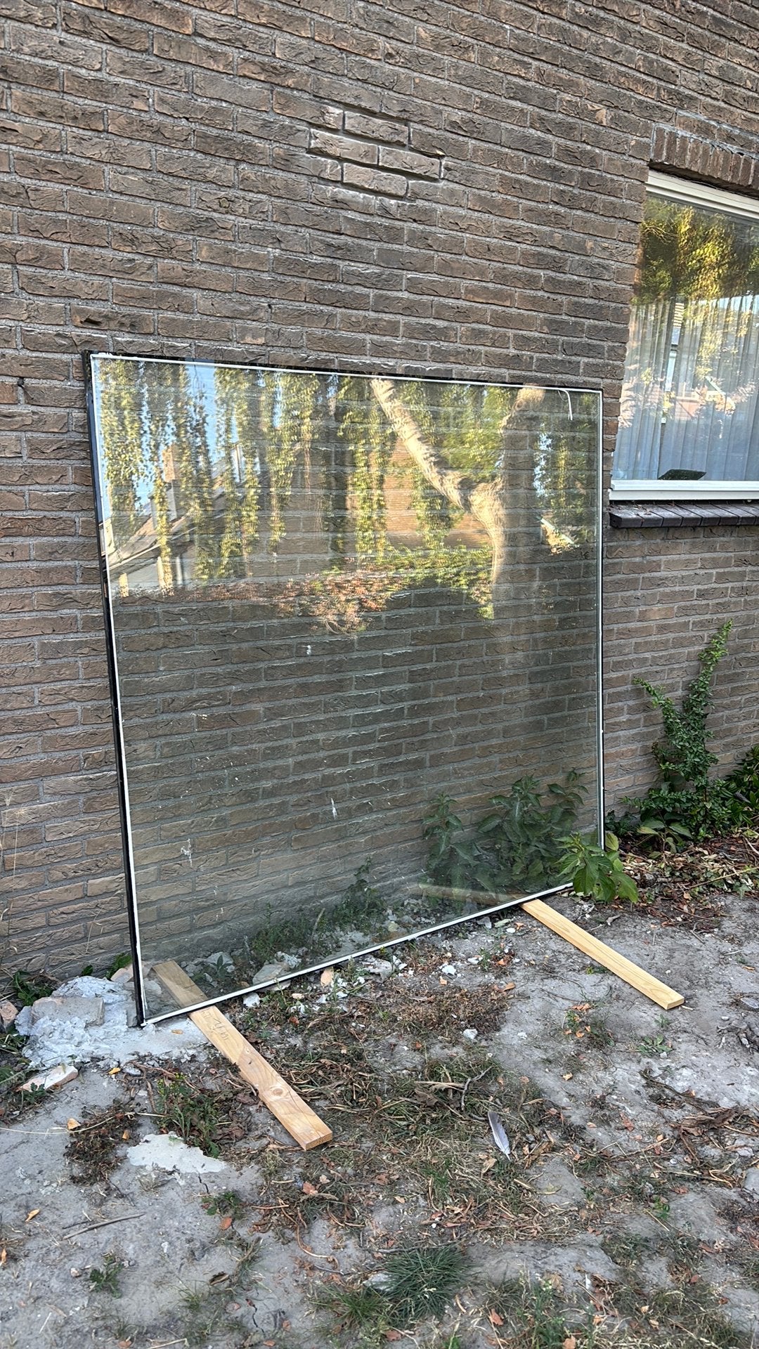 Raam, Ophalen, Zo goed als nieuw, Minder dan 80 cm, Gevelraam of Ruit