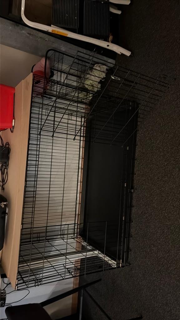 Xxl hondenbenche voor herdershond, Dieren en Toebehoren, Hondenhokken, Ophalen, Zo goed als nieuw, 110 cm of meer