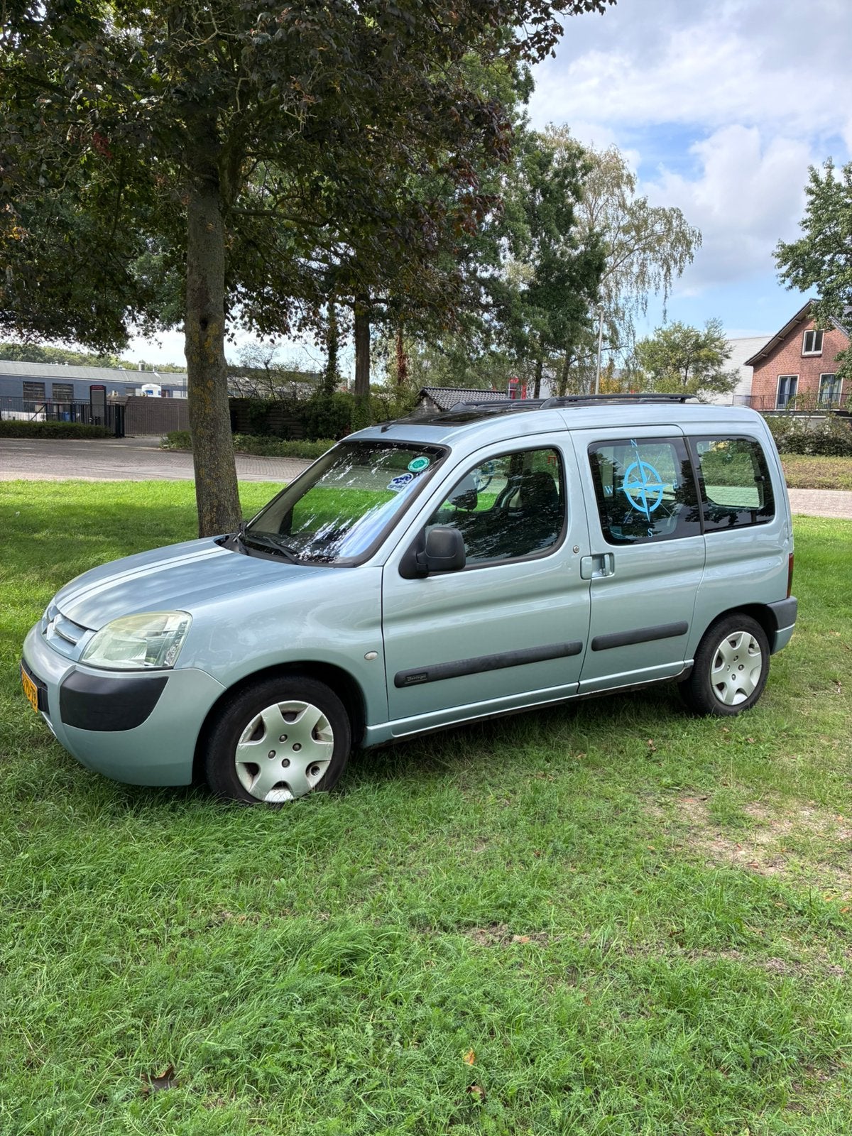 Citroën berlingo 1.6 benzine mini camper 2004 airco NWE APK, Overige merken, Tot en met 2, Handgeschakeld, Particulier
