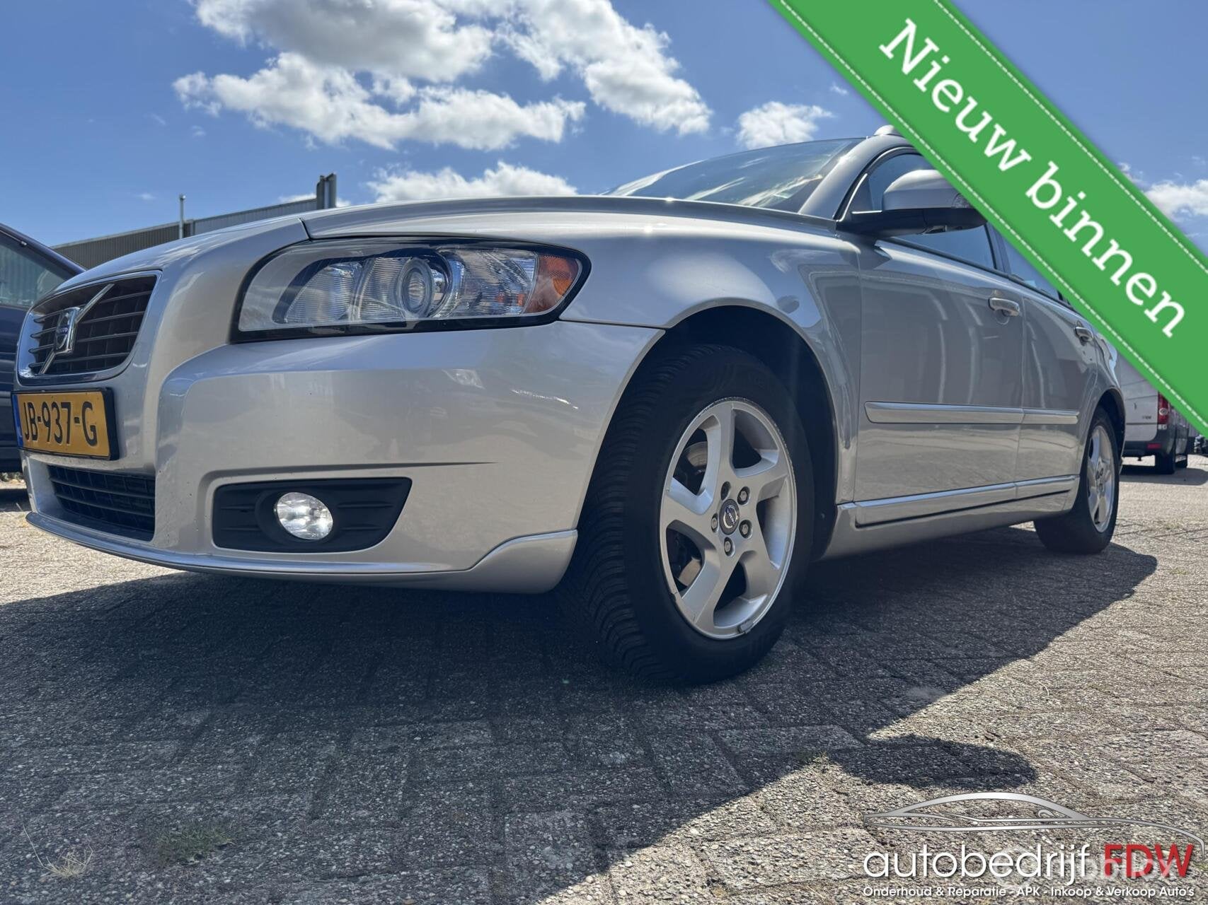 Volvo V50 1.6 D2 S/S/TREKHAAK/AIRCO/PARK SENSOR/LM VELGEN, Voorwielaandrijving, Euro 5, Gebruikt, 4 cilinders
