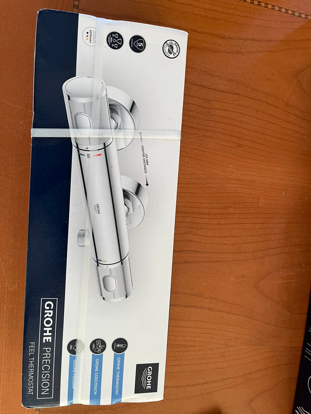 Grohe Precision Feel Thermostatische Douchekraan 12 cm, Ophalen, Nieuw, Douche