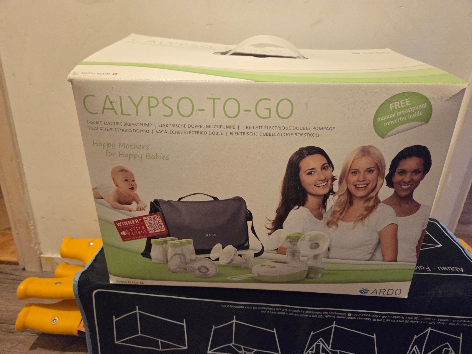 Ardo Calypso-To-Go Dubbele Elektrische Borstkolf, Ophalen, Zo goed als nieuw