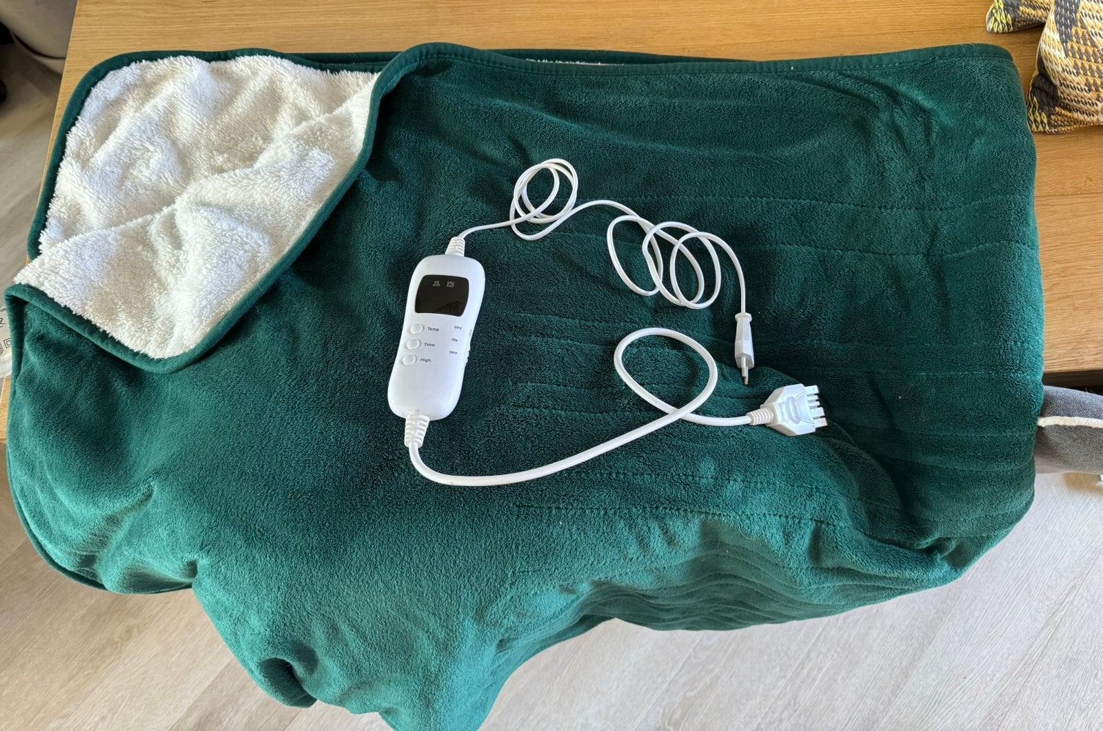 Elektrische fleecedeken, Huis en Inrichting, Ophalen of Verzenden, Gebruikt