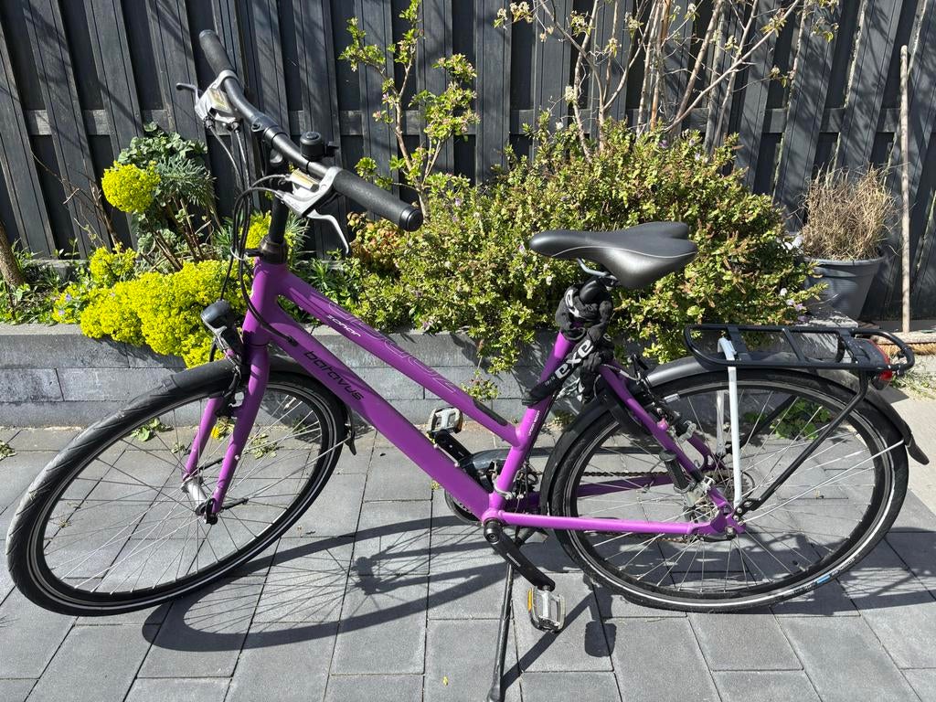Batavus Zonar damesfiets paars, Ophalen, Zo goed als nieuw, Batavus, Versnellingen
