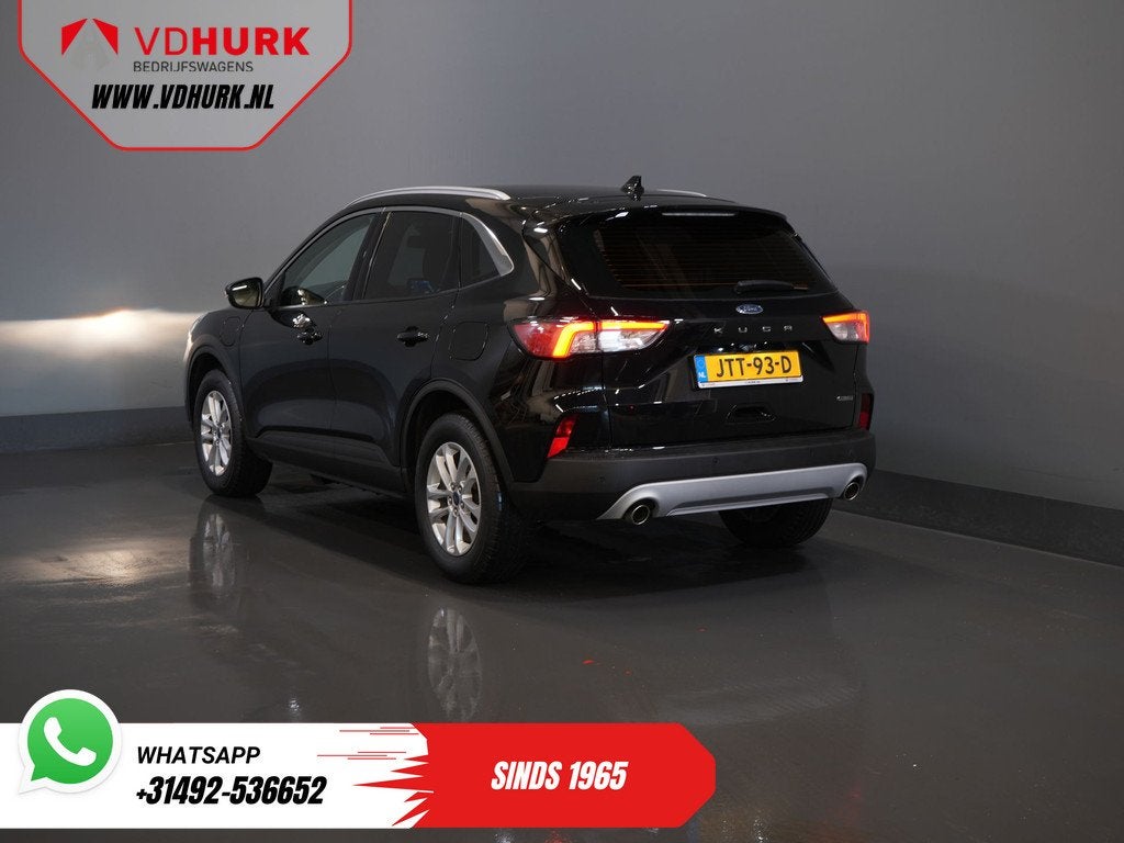 Ford Kuga 2.5 PHEV 225 pk Titanium Stuurverw/ Stoelverw/ Nav, Lichtsensor, Stof, Gebruikt, 4 cilinders