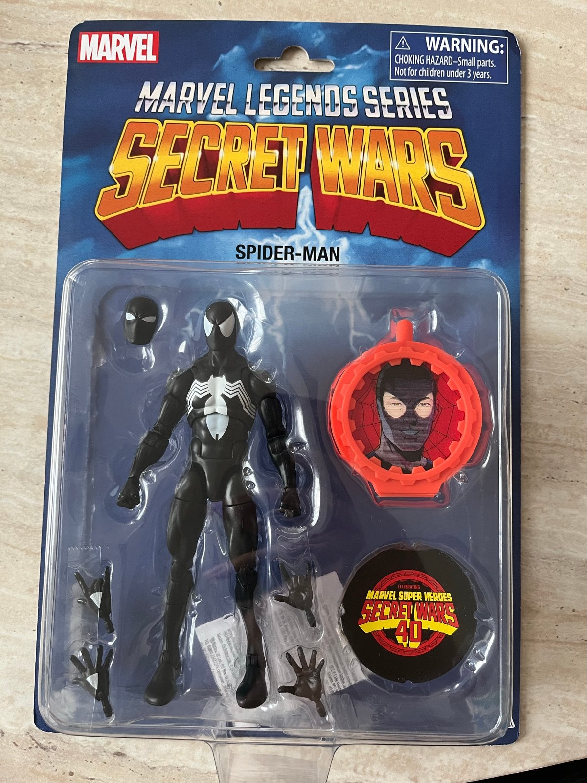 Marvel Legends Secret Wars Spider-Man Actiefiguur, Verzenden, Nieuw