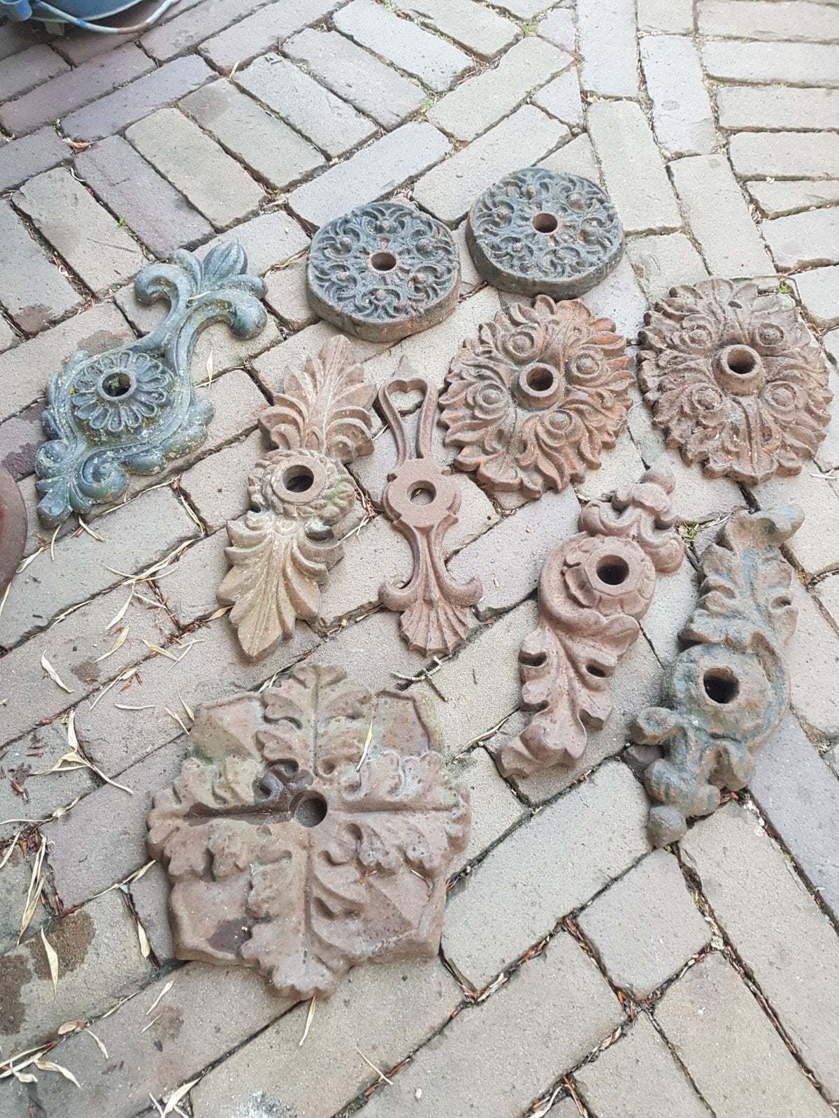 Gietijzeren muurankers, Ophalen of Verzenden