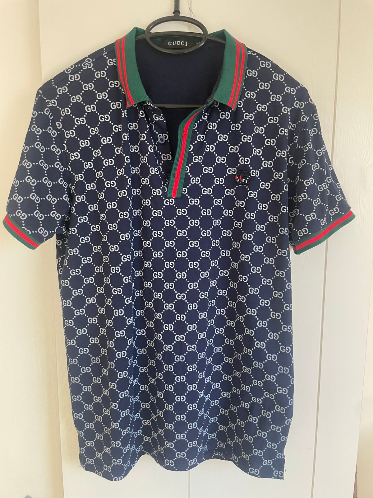Gucci polo heren XL, Kleding | Heren, Verzenden, Zo goed als nieuw, Maat 56/58 (XL)