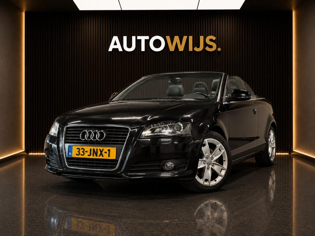 Audi A3 Cabriolet 2.0 TFSI S-tronic | Dealer onderhouden, Xe, Gebruikt, Zwart, 4 cilinders, 4 stoelen