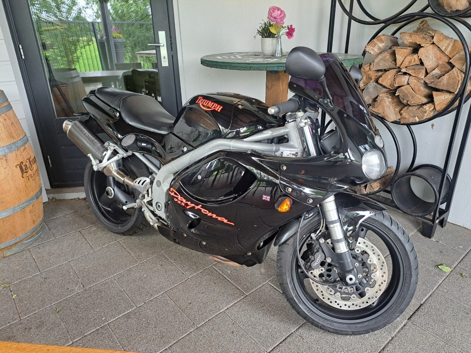 Daytona t595 triple 955i, projectmotor, Motoren, Motorrijbewijs A, Gebruikt, 3 cilinders, Meer dan 35 kW