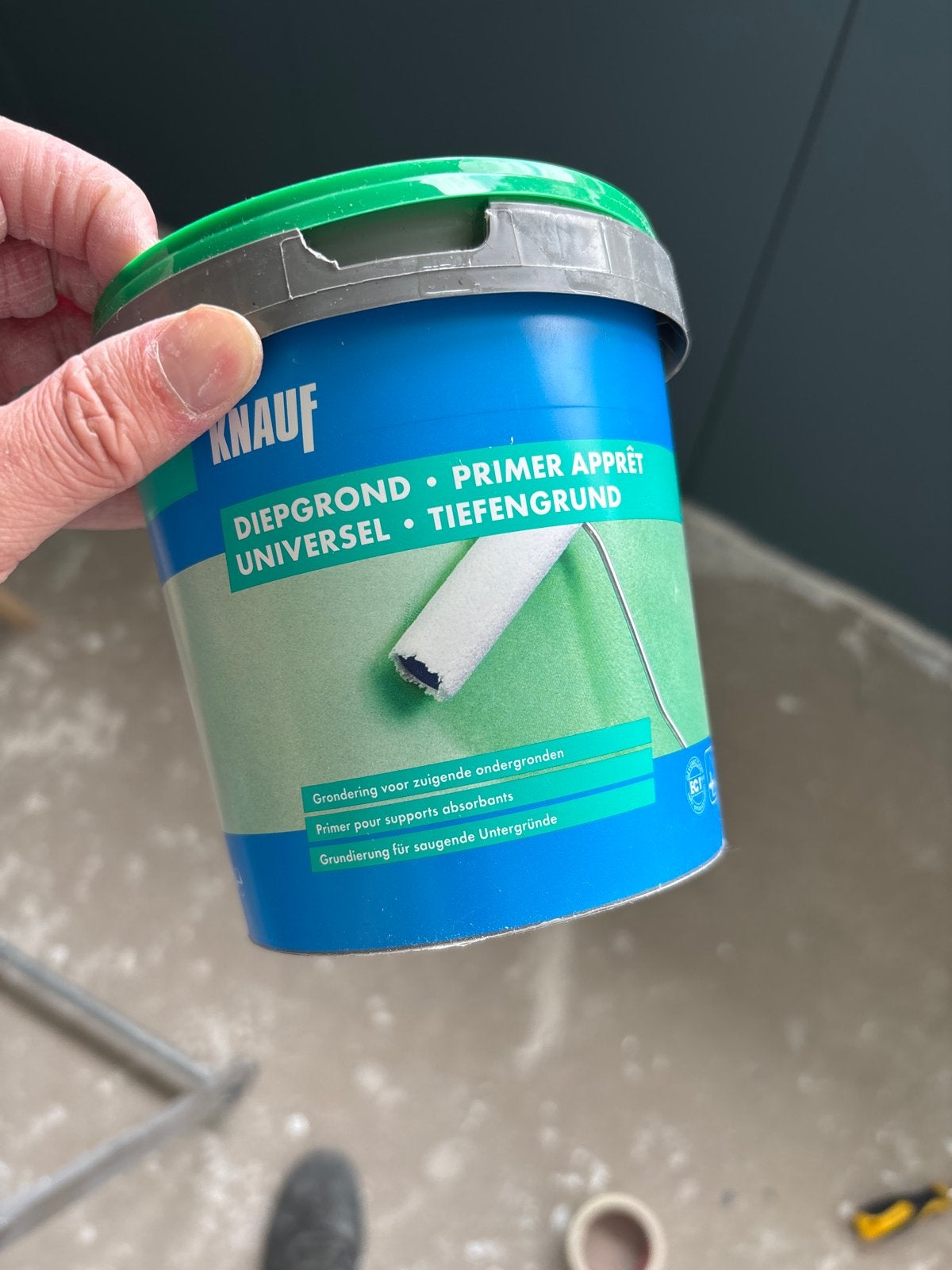 Knauf Diepgrond restant, Ophalen, Overige kleuren, Nieuw, Verf