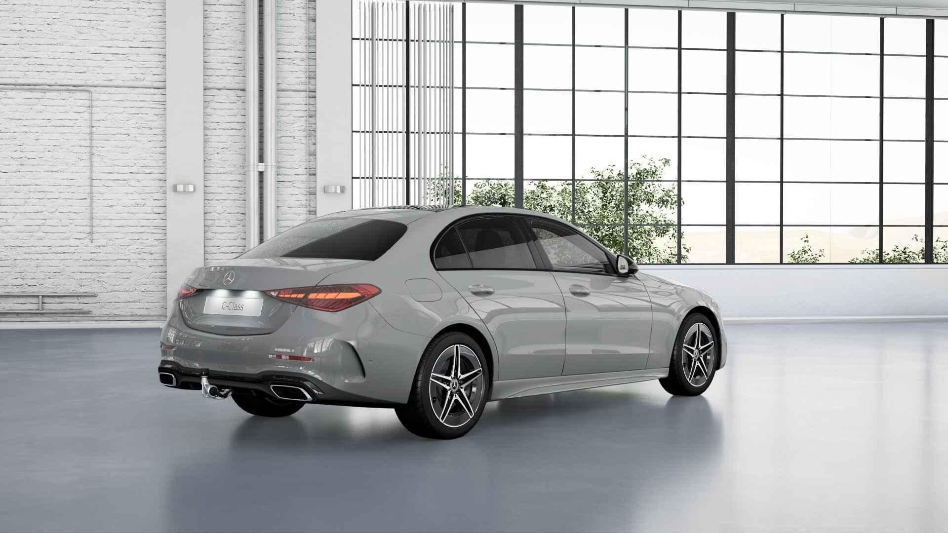 Mercedes-Benz C-Klasse 300e Business Solution AMG | Trekhaak, Auto's, Automaat, Achterwielaandrijving, 1800 kg, 4 cilinders