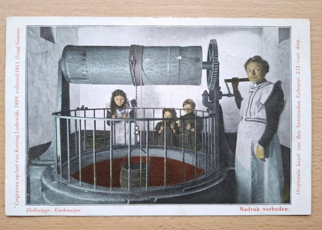 Ansichtkaart echoput Hoog-Soeren - rond 1930, Verzenden, 1920 tot 1940, Ongelopen, Gelderland