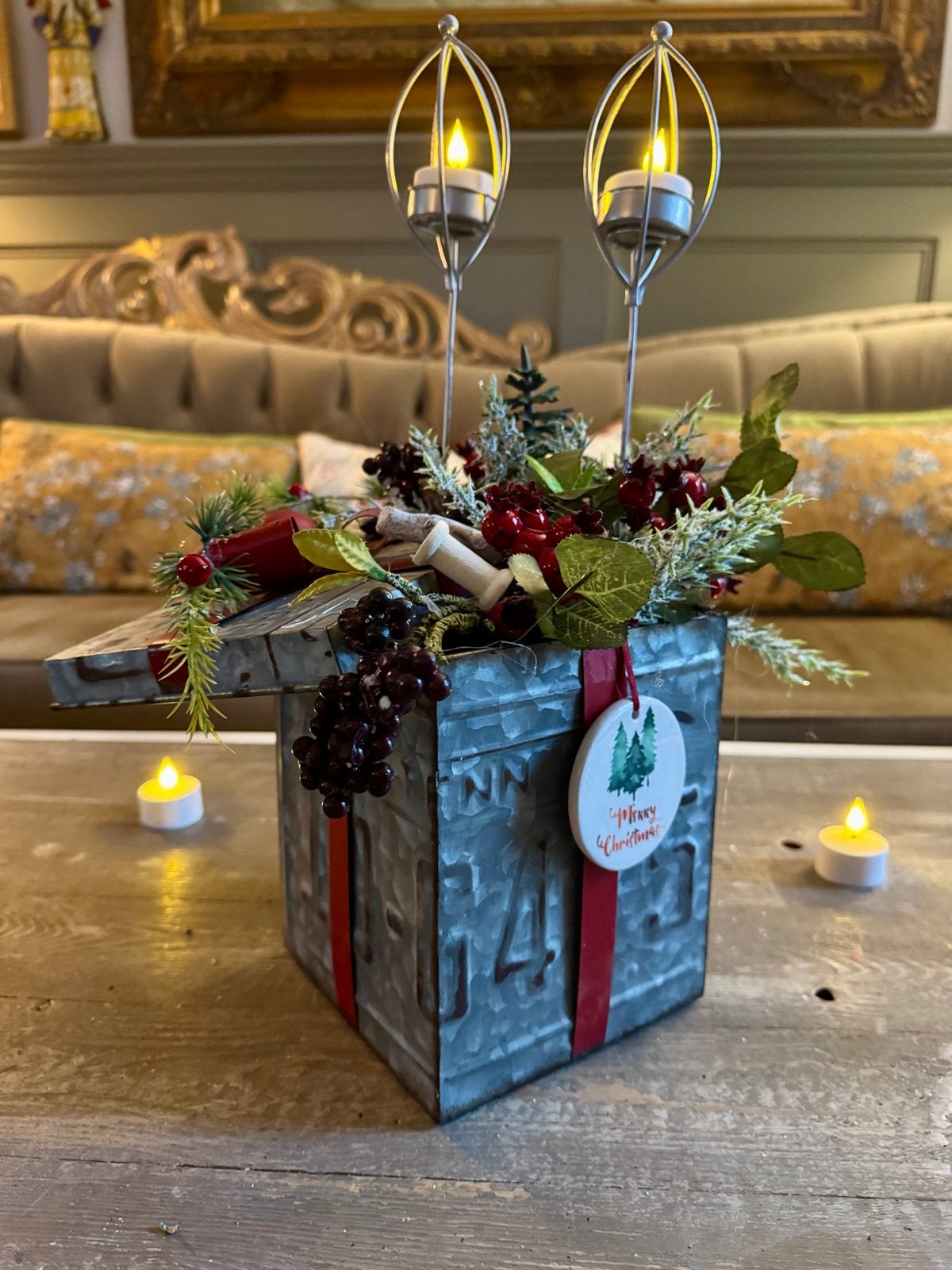 35€ Christmas decoration, recycled, Diversen, Ophalen, Nieuw