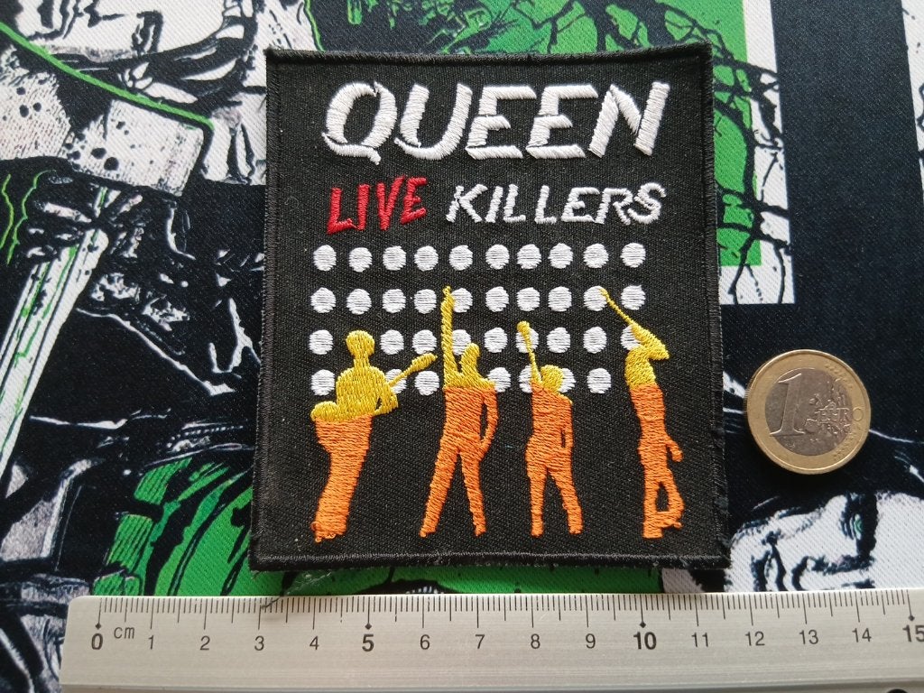 Queen mooie embroidered live killers patch q20, Ophalen of Verzenden, Nieuw, Kleding