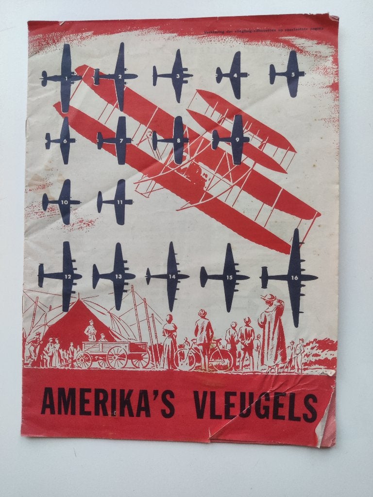 Amerika's vleugels WO II, Ophalen of Verzenden, Overige soorten, Amerika, Overige typen