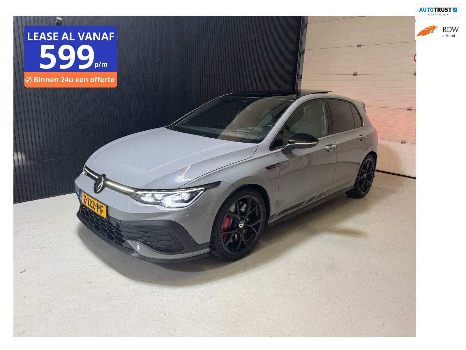 Volkswagen GOLF 2.0 TSI GTI Clubsport FULL OPTION, 15 km/l, 4 cilinders, 1984 cc, Leder
