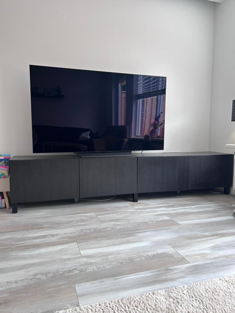 Tv meubel Besta, Ophalen, Zo goed als nieuw, 200 cm of meer, Minder dan 100 cm