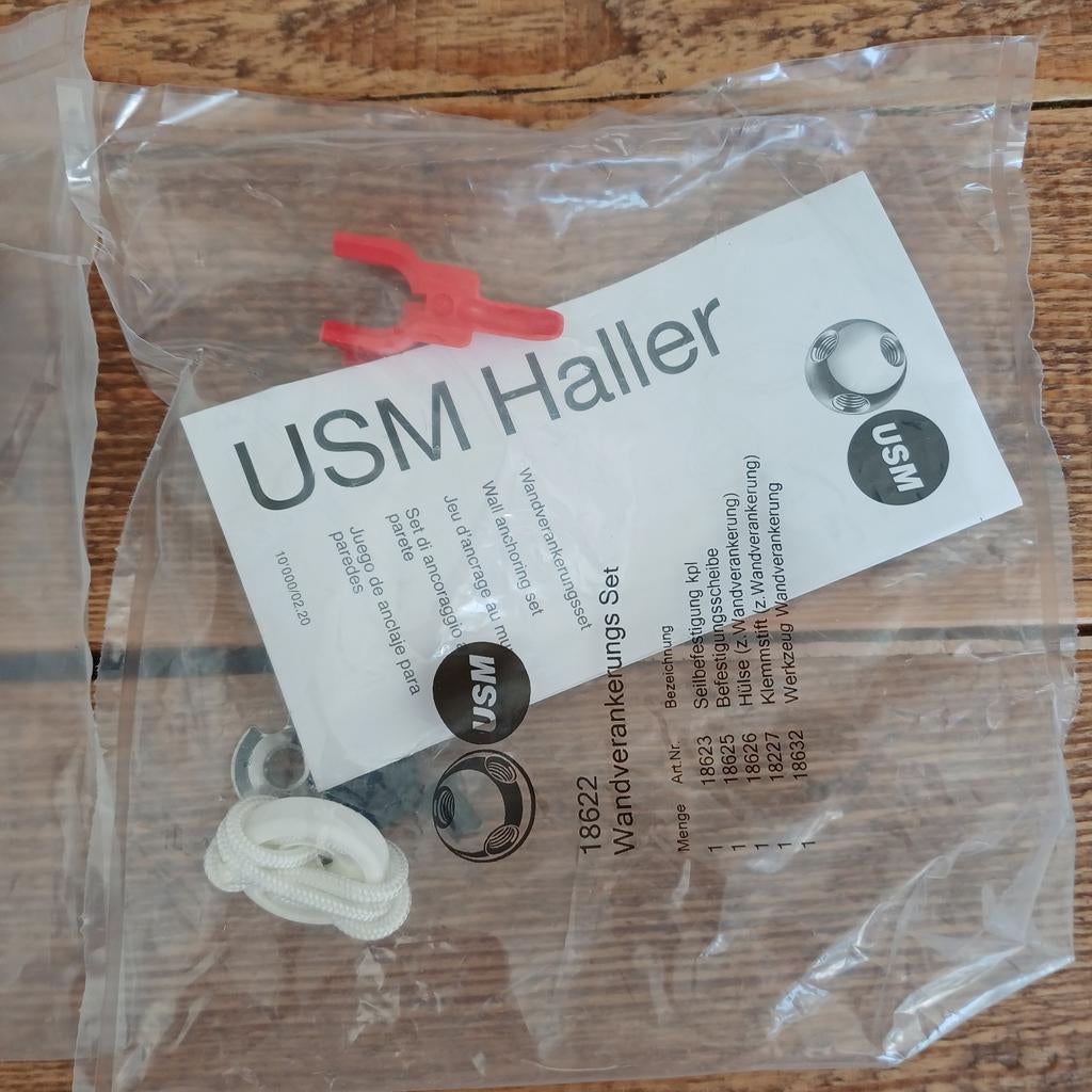 USM Haller wandverankeringsset, Ophalen of Verzenden, Nieuw, 25 tot 50 cm, Minder dan 100 cm