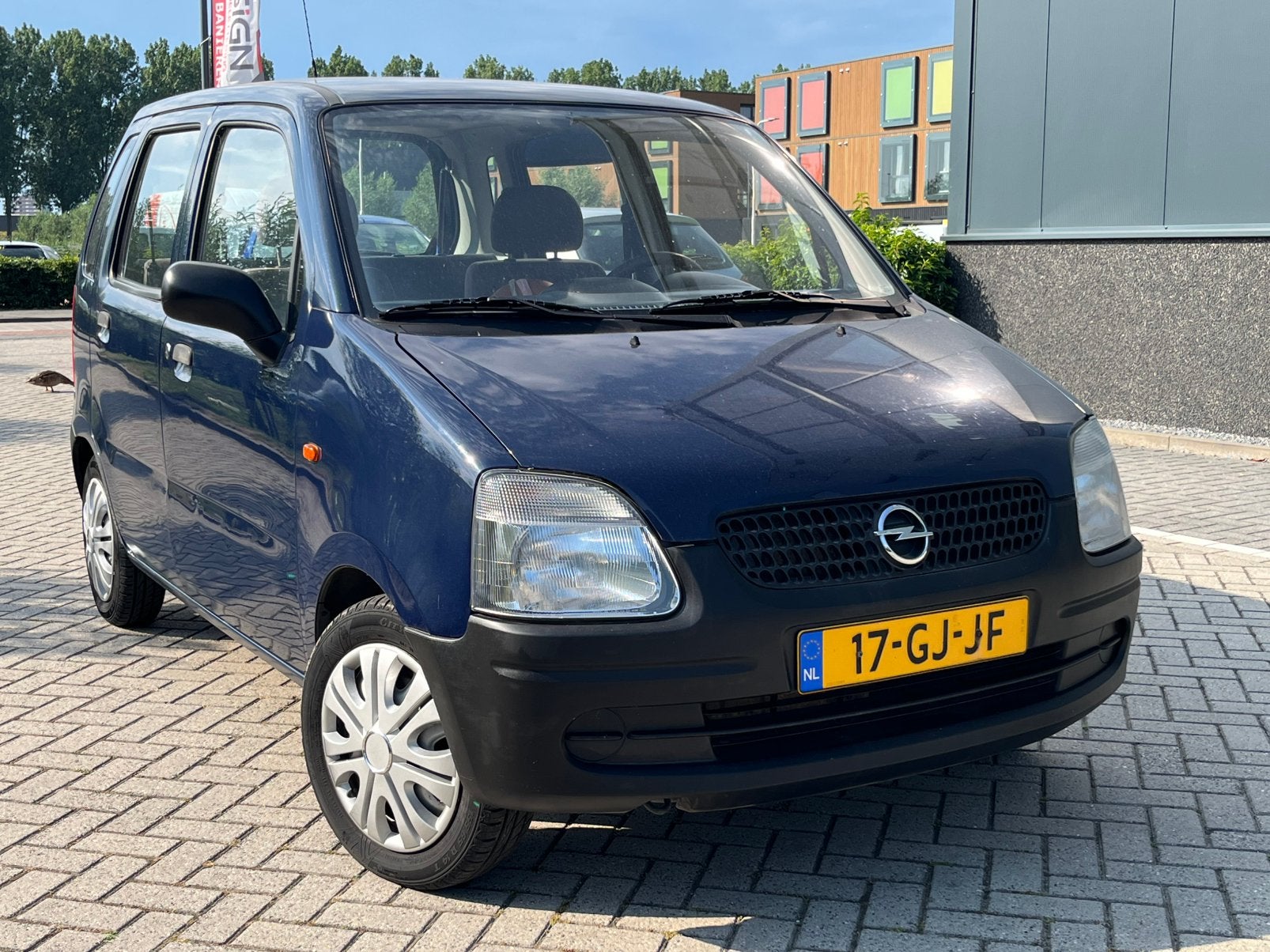 Opel Agila 1.0 I 12V Blauw / Stuurbekr / Electr Ramen / APK, Auto's, Opel, Voorwielaandrijving, 40 €/maand, 973 cc, Origineel Nederlands