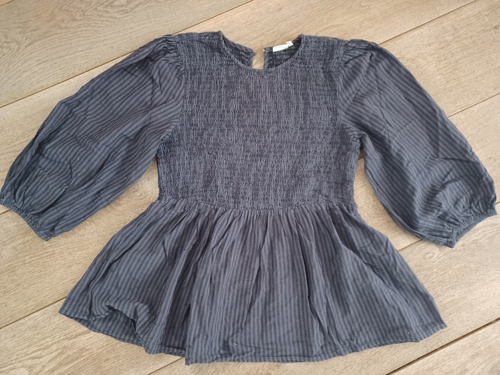 Nümph blouse blauw gestreept, maat 34, Blauw, Nümph, Ophalen of Verzenden, Maat 34 (XS) of kleiner