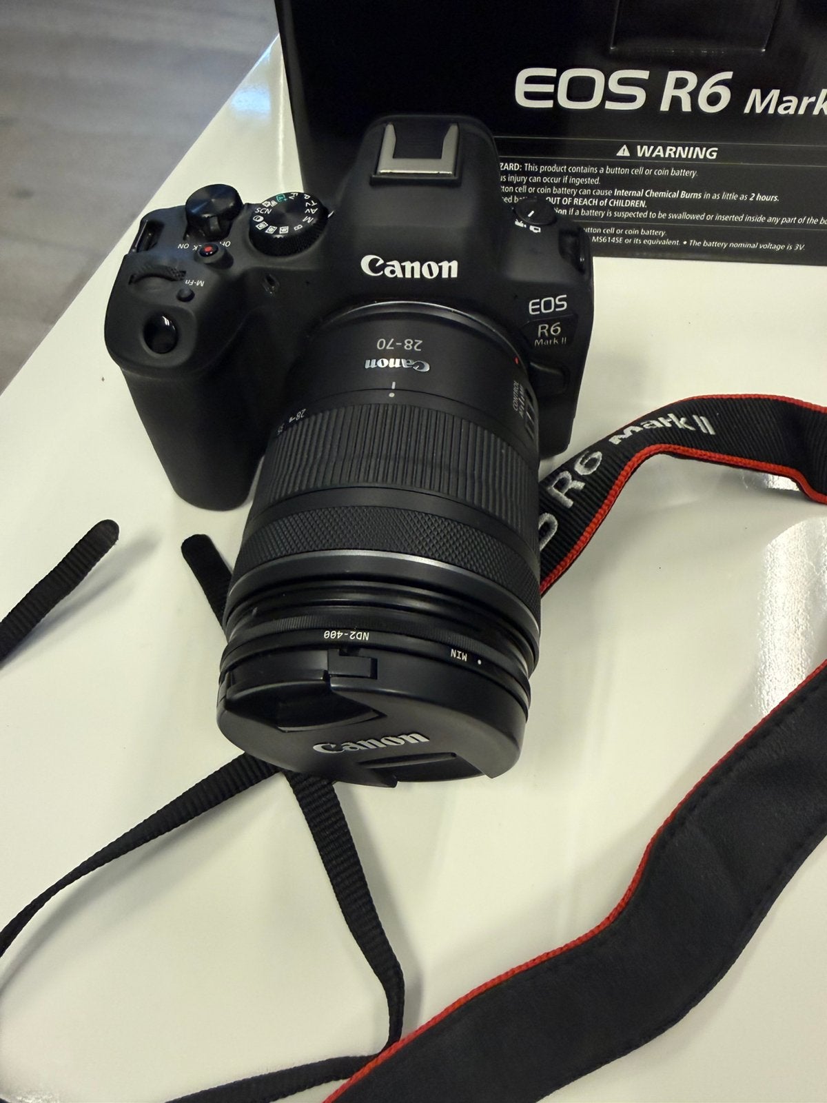 Canon R6 Mark II + RF 28-70 F2.8 IS STM complete set met bon, Ophalen of Verzenden, Zo goed als nieuw, Canon, Geen optische zoom
